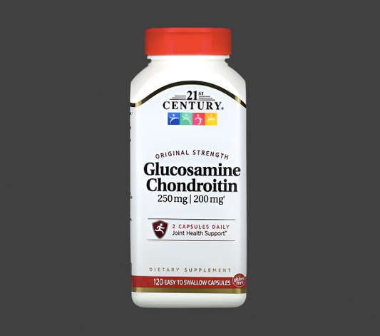21st Century, Glucosamine / Chondroitin, Original Strength, 200 Easy to Swallow Capsules
