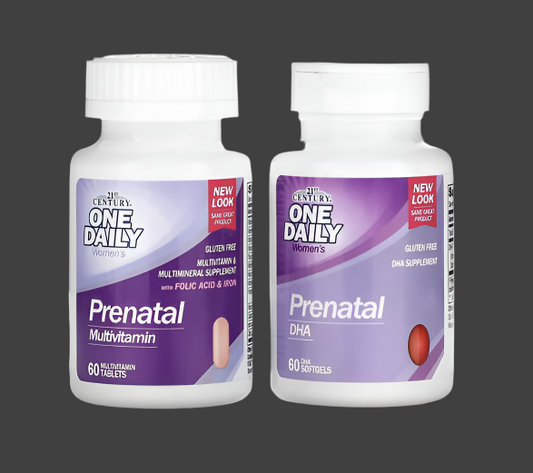 21st Century, Prenatal Multivitamin Plus DHA, 2 Bottles, 60 Tablets / 60 Softgels