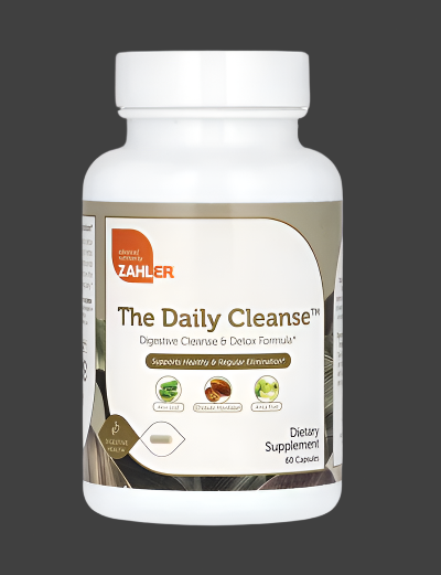 Zahler, The Daily Cleanse, 60 Capsules, Expiry"06/2027
