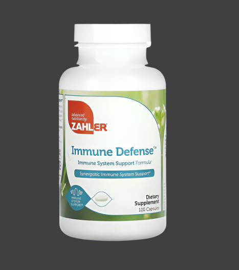 Zahler, Immune Defense, Immune System Support Formula, 120 Capsules, Expiry"01/2027