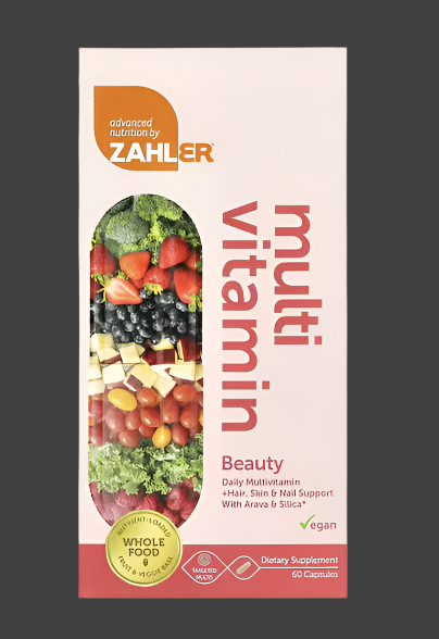 Zahler, Multivitamin, Beauty, 60 Capsules, Expiry"06/2025