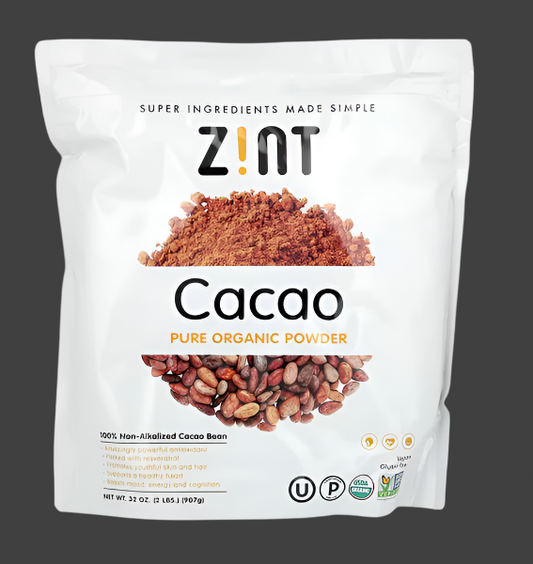 Zint, Pure Organic Powder, Cacao , 32 oz (907 g), Expiry"02/2026