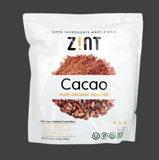 Zint, Pure Organic Powder, Cacao , 32 oz (907 g), Expiry"02/2026