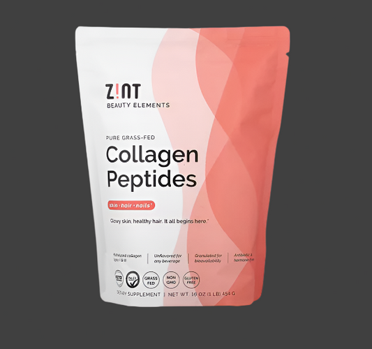 Zint, Pure Grass-Fed Collagen Peptides, Unflavored, 16 oz (454 g), Expiry"09/2027