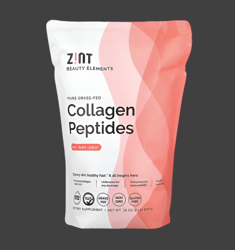 Zint, Pure Grass-Fed Collagen Peptides, Unflavored, 32 oz (907 g), Expiry"09/2027