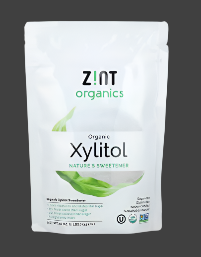 Zint, Organic Xylitol Sweetener, 16 oz (454 g) Expiry"02/2026