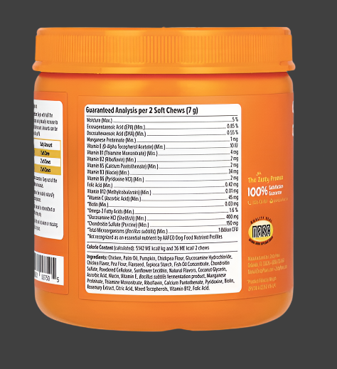 Zesty Paws, 8-in-1 Multivitamin Bites, For Dogs, All Ages, Chicken, 90 Soft Chews, 11.1 oz (315 g), Expiry"05/2025