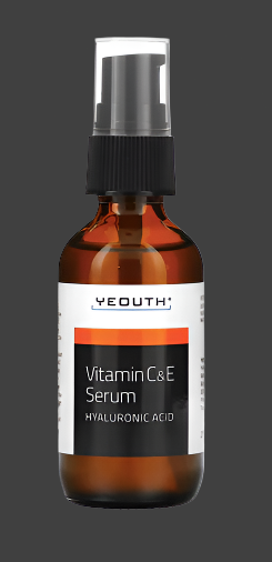 YEOUTH, Vitamin C & E Serum, 2 fl oz (60 ml), Expiry"04/2027