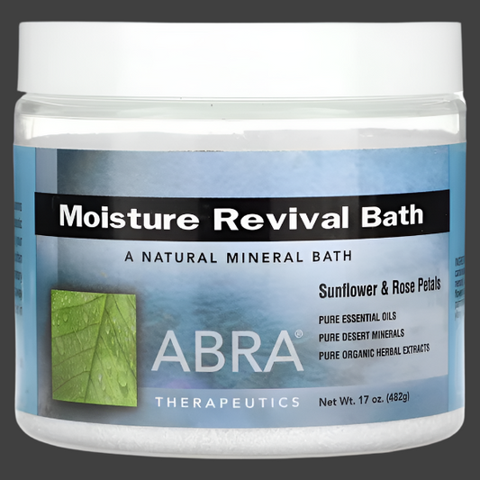 Abra Therapeutics, Moisture Revival Bath, Sunflower and Rose Petals, 17 oz (482g)