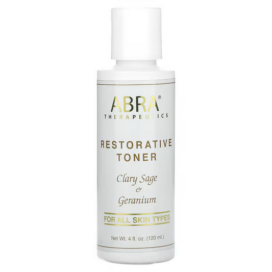 Abra Therapeutics, Restorative Toner, Clary Sage & Geranium, 4 fl oz (120 ml)