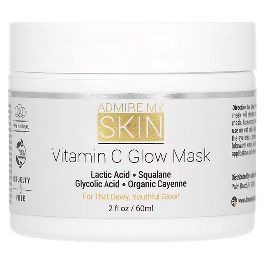 Admire My Skin, Vitamin C Glow Beauty Mask, 2 fl oz (60 ml)
